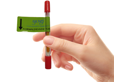 Formaldehyde sample tube